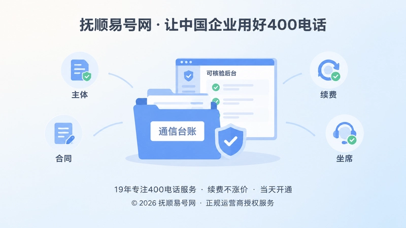 通信台账与后台权限聚焦示意图