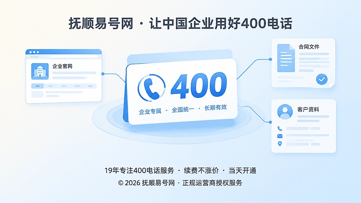 2026年400电话选号指南：把号码选成企业可持续识别资产